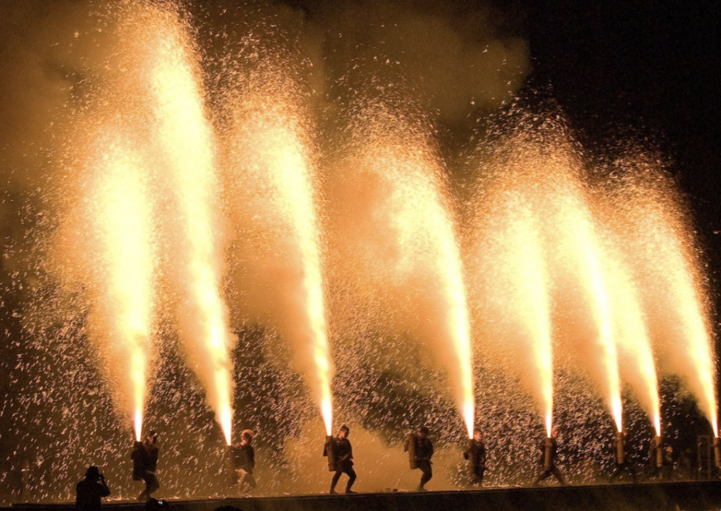 The first fireworks weren't really fireworks